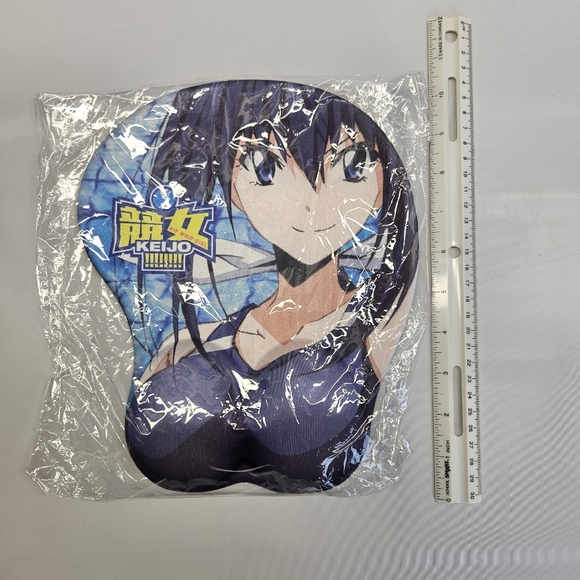 Hip Whip Girl Keijo Anime Mouse Pad Wrist Pad Loot Crate Exclusive Sealed 2021 - Picture 2 of 6